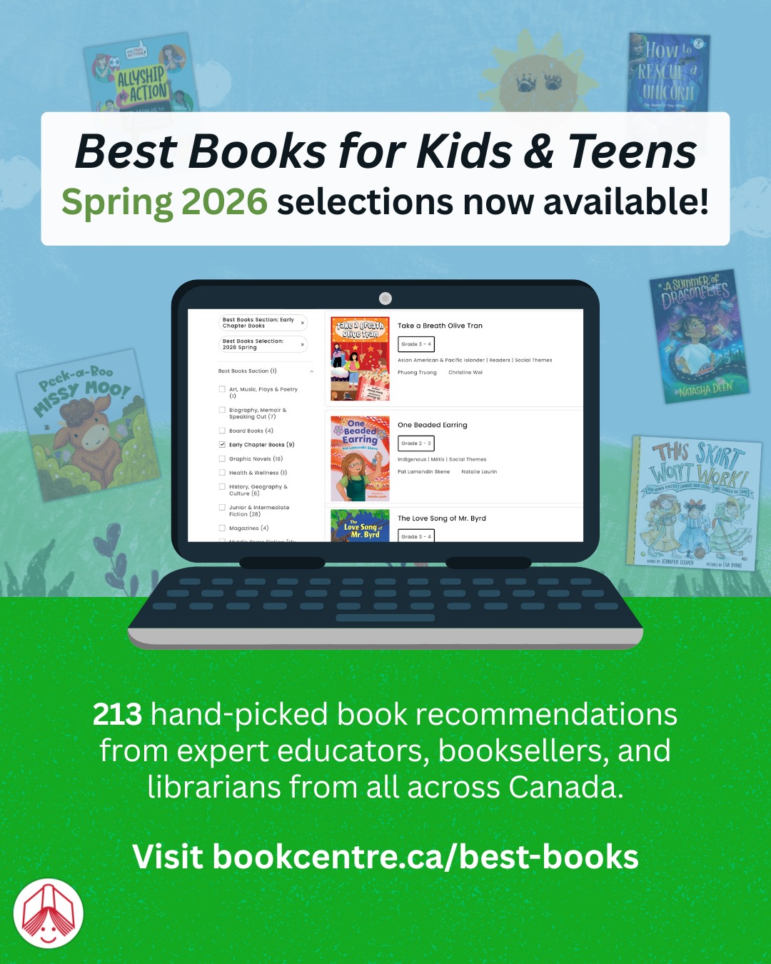 Best Books for Kids & Teens Spring 2026